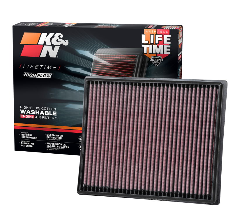 Picture of K&N 20-21 Nissan Frontier 3.8L V6 Replacement Air Filter