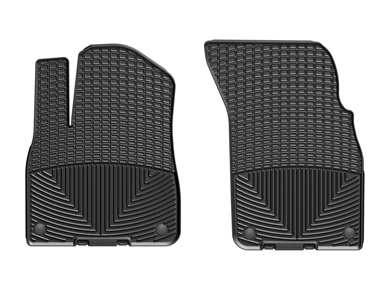 Picture of WeatherTech WT Rubber Mats-Front-Blk Floor Mats - W376