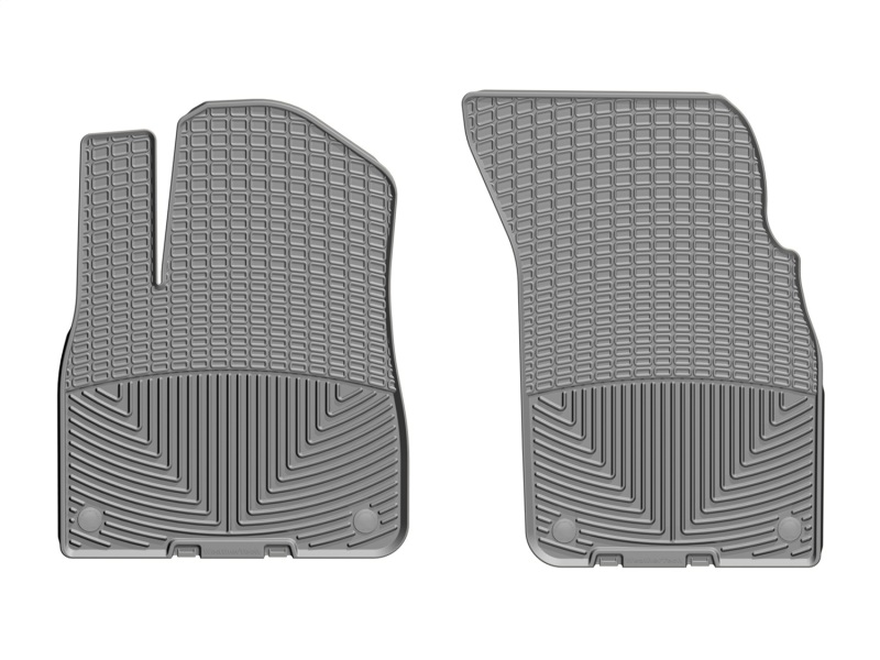 Picture of WeatherTech WT Rubber Mats-Front-Grey Floor Mats - W376GR