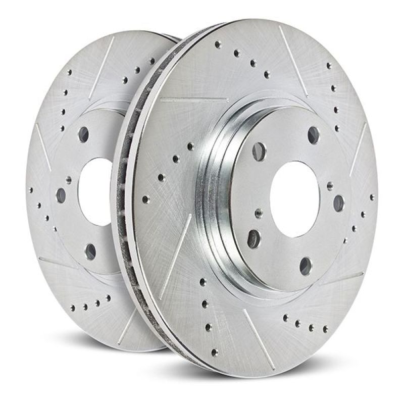 Picture of PowerStop PSB Evolution Drill/Slot Rotor Brake Rotors - JBR1789XPR