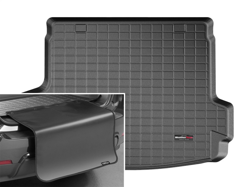 Picture of WeatherTech WT Cargo Liners-Black Floor Mats - 401368SK