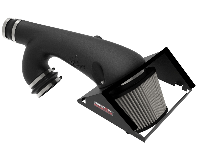 Picture of aFe Rapid Induction Cold Air Intake System w/Pro DRY S Filter 2021+ Ford F-150 V6-3.5L (tt)