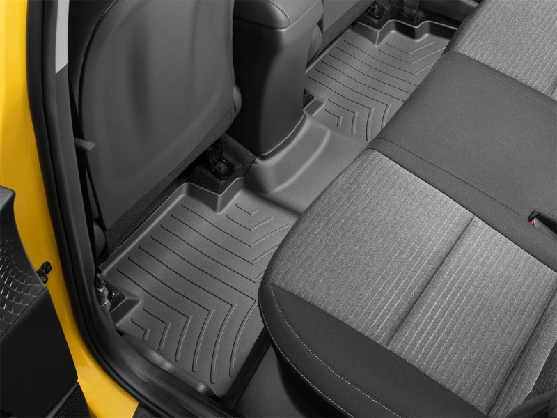 Picture of WeatherTech WT FloorLiner-Rear-Blk Floor Mats - 4415232