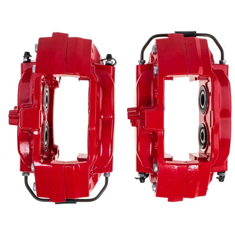 Picture of Power Stop 09-15 Cadillac CTS Rear Red Caliper - Pair w/o Bracket