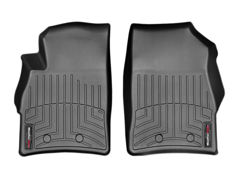 Picture of WeatherTech WT FloorLiner-Front-Blk Floor Mats - 446581