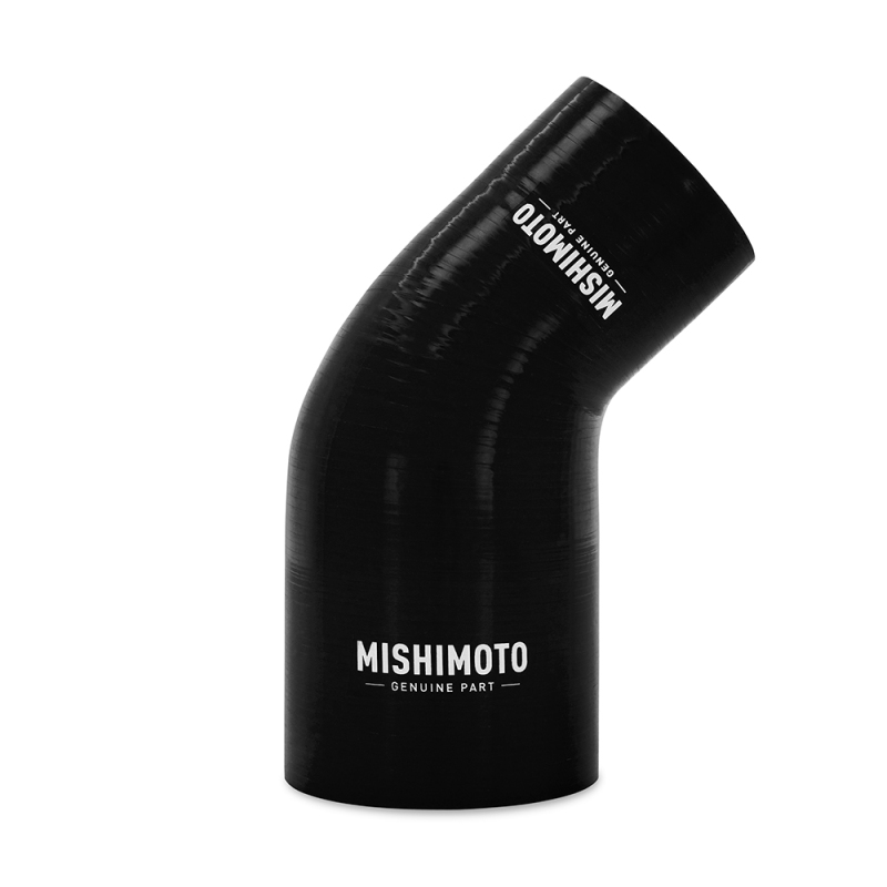 Picture of Mishimoto 2.5in to 3in 45 Degree Silicone Coupler - Black