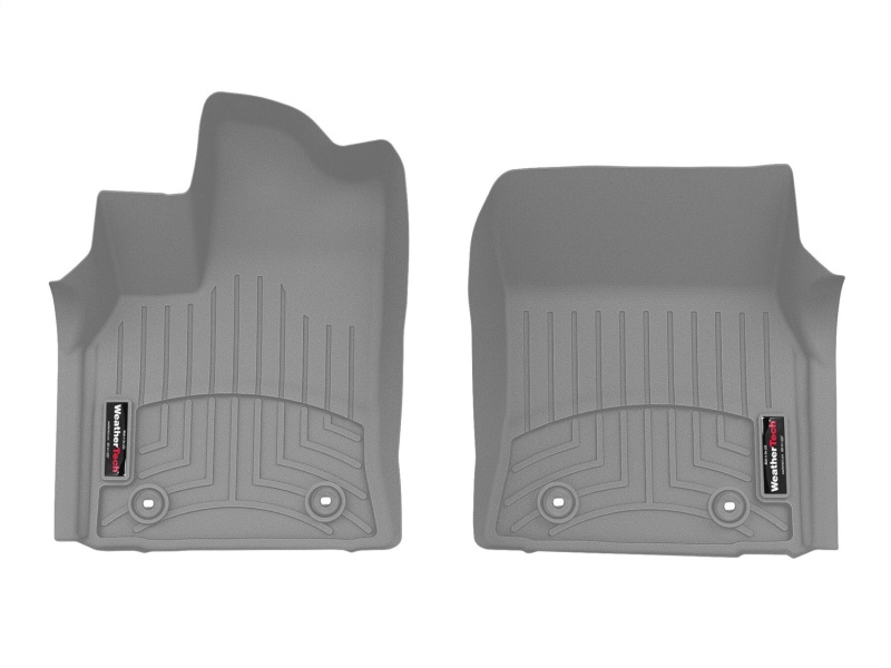 Picture of WeatherTech 22+ Toyota Tundra Front Floor Liner - Grey (Crew Max - Double Cab)