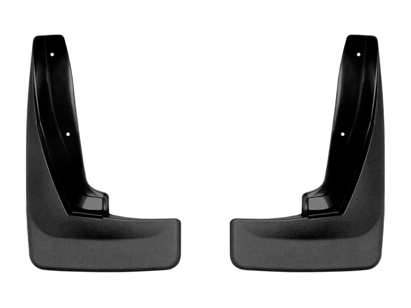 Picture of WeatherTech 2018+ Volkswagen Tiguan No Drill Rear MudFlaps - Black (Will Not Fit R-Line)
