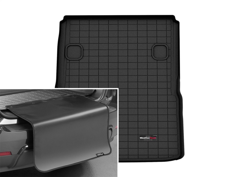 Picture of WeatherTech WT Cargo Liners-Black Floor Mats - 401486SK