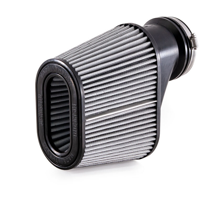 Picture of Mishimoto Air Filter 3.86in Inlet 7.2in Filter Length Dry Washable
