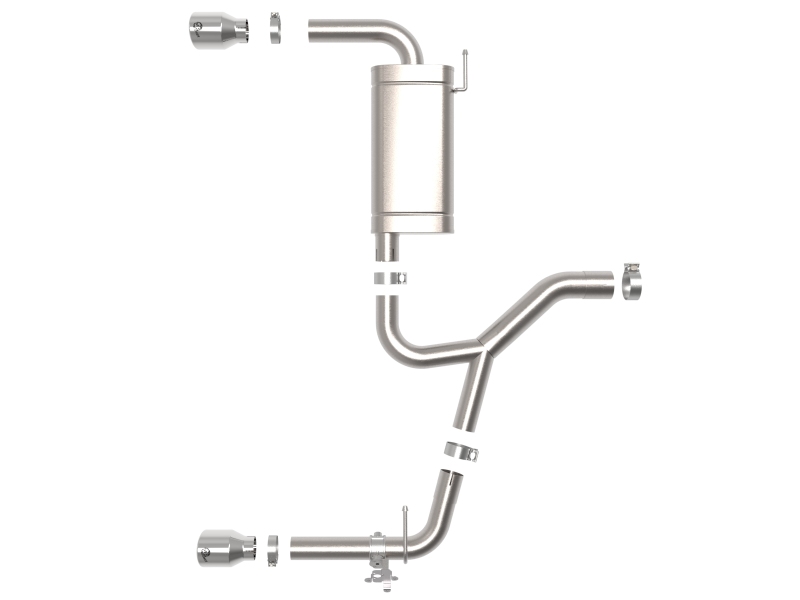 Picture of aFe Exhaust Axle Back - 49-36349-P