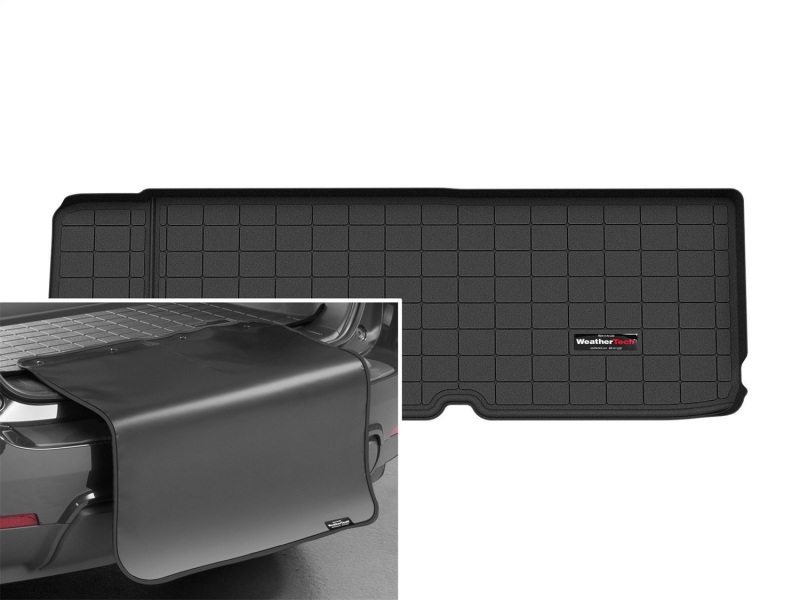 Picture of WeatherTech WT Cargo Liners-Black Floor Mats - 401455SK