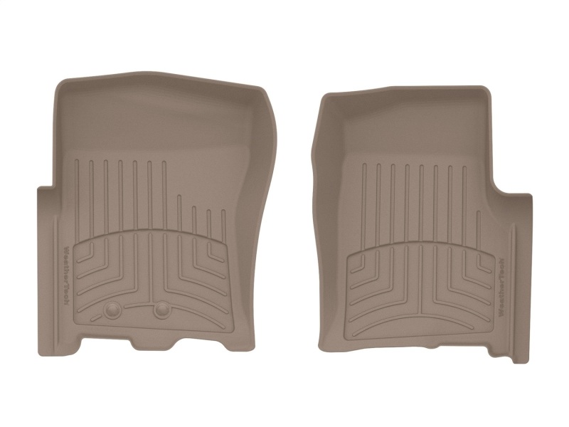 Picture of WeatherTech WT 3D FloorMat-Front-Tan Floor Mats - 453531IM
