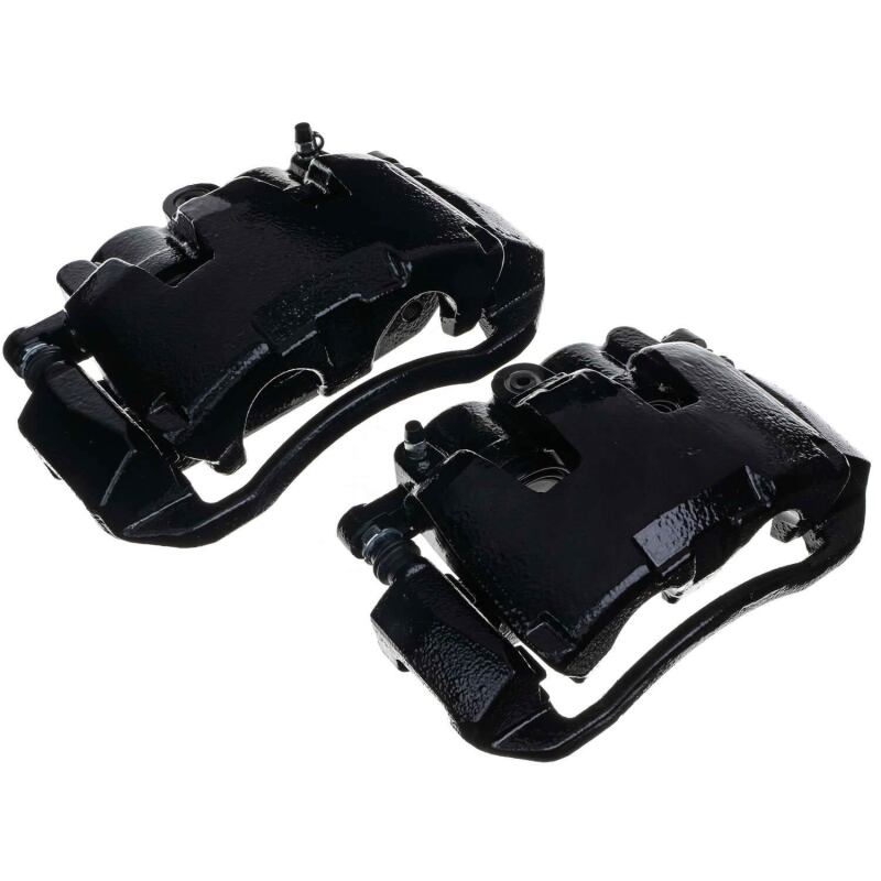 Picture of Power Stop 11-18 Ram 1500 Front Black Calipers - Pair (w/Bracket)