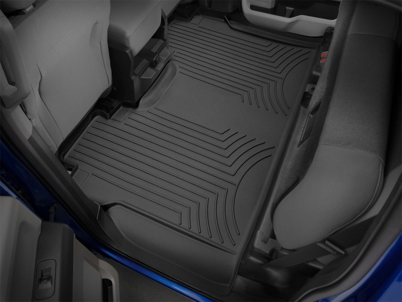 Picture of WeatherTech WT 3D FloorMat-Rear-Blk Floor Mats - 446974IM