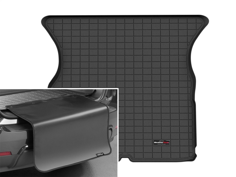Picture of WeatherTech WT Cargo Liners-Black Floor Mats - 401485SK