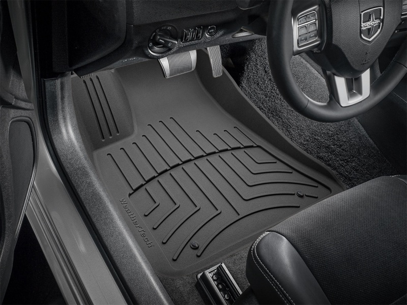 Picture of WeatherTech WT 3D FloorMat-Front-Blk Floor Mats - 444251IM