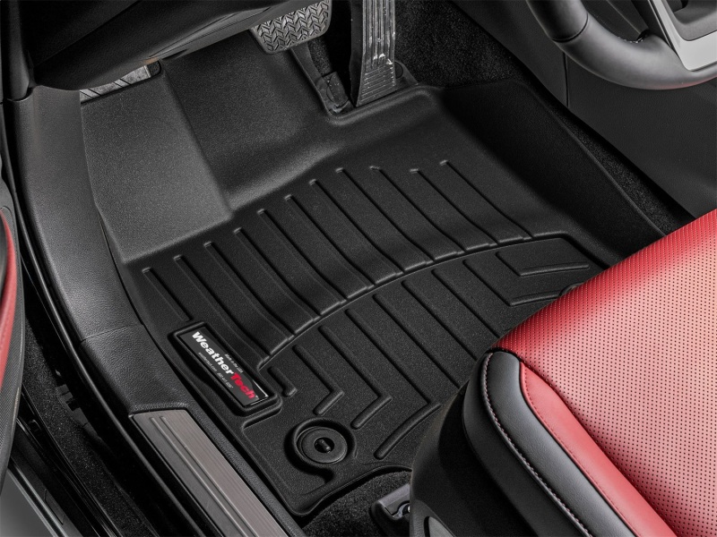 Picture of WeatherTech WT FloorLiner-Front-Blk Floor Mats - 4417301