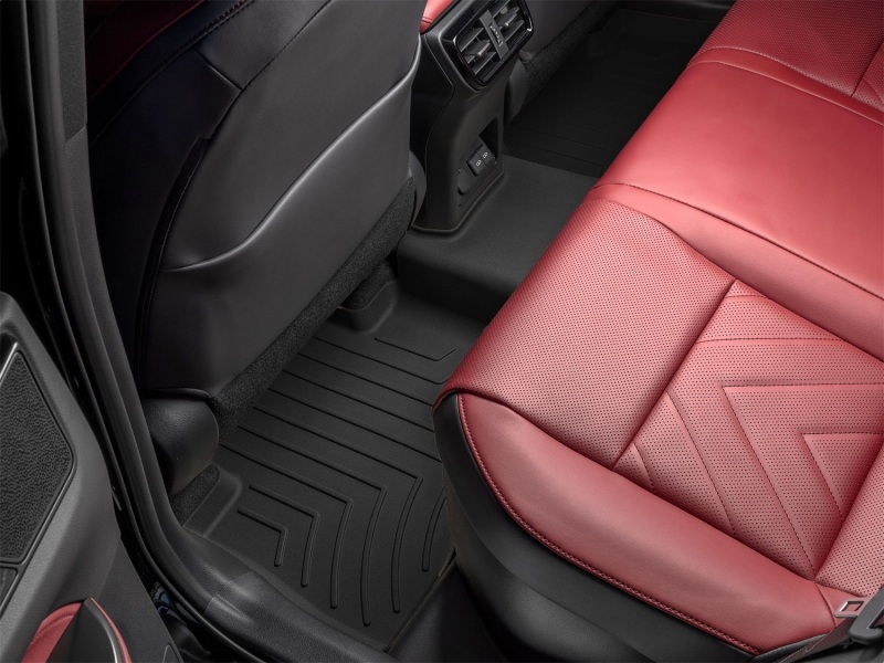 Picture of WeatherTech WT FloorLiner-Rear-Blk Floor Mats - 4417302