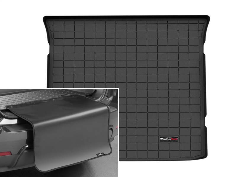 Picture of WeatherTech WT Cargo Liners-Black Floor Mats - 401525SK