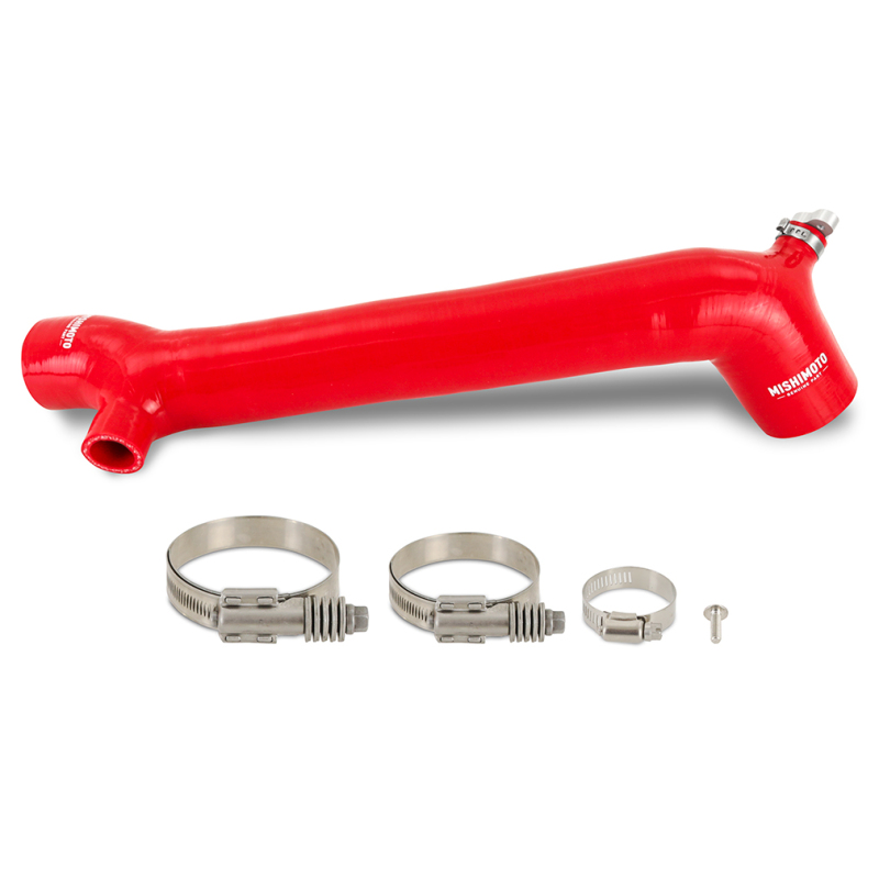 Picture of Mishimoto 2016+ Polaris RZR XP Turbo Silicone Charge Tube - Red