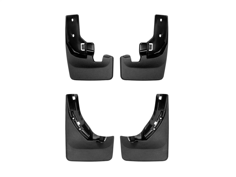 Picture of WeatherTech 21+ Nissan Rogue No Drill Mudflaps - Black