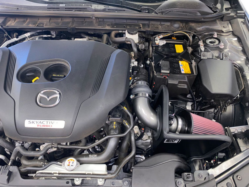Picture of K&N 2021 Mazda 3 2.5L Turbo L4 Silver Typhoon Intake