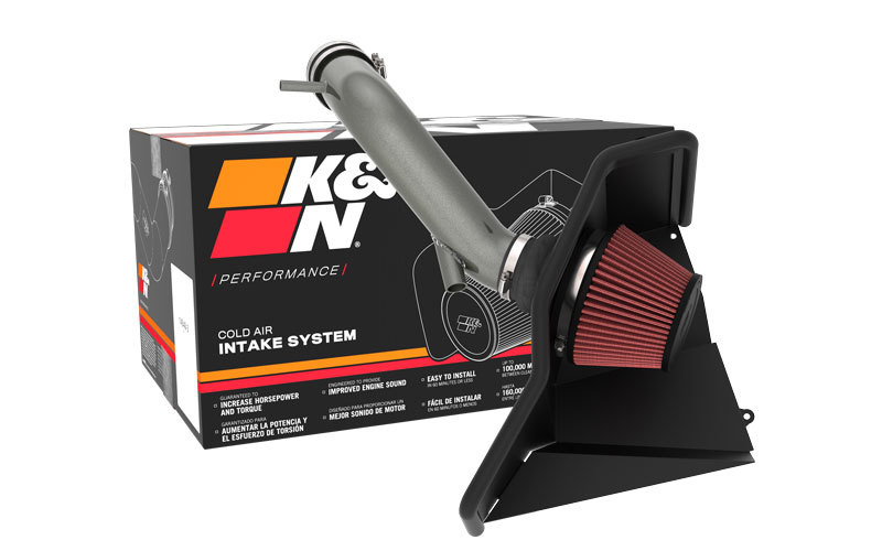 Picture of K&N 2022 Hyundai Elantra N 2.0L L4 Silver Typhoon Intake