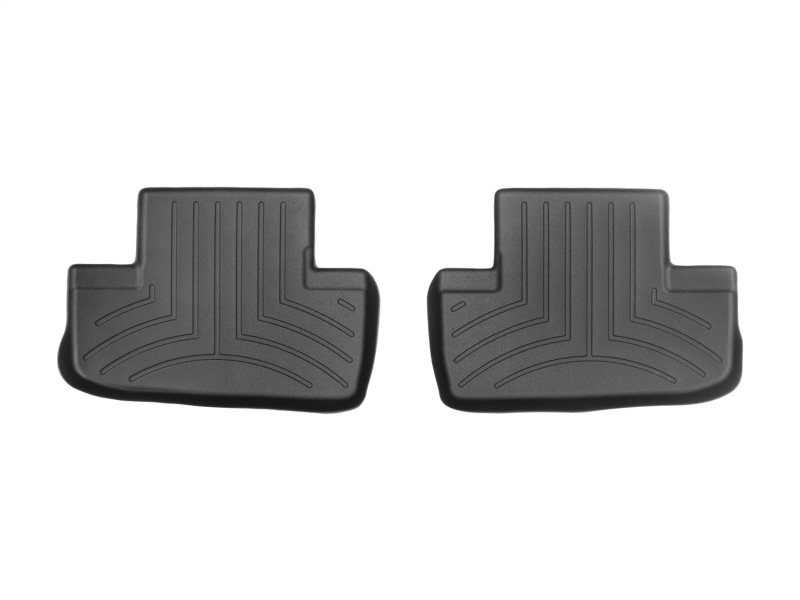 Picture of WeatherTech WT FloorLiner-Rear-Blk Floor Mats - 448222