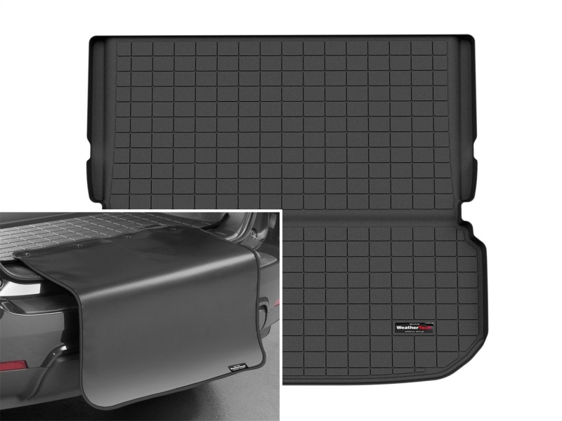 Picture of WeatherTech WT Cargo Liners-Black Floor Mats - 401498SK