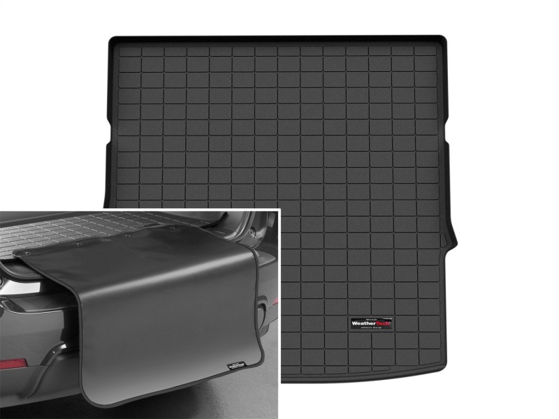 Picture of WeatherTech WT Cargo Liners-Black Floor Mats - 401542SK
