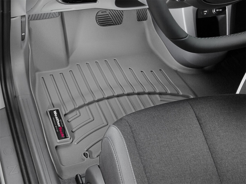 Picture of WeatherTech WT FloorLiner-Front-Grey Floor Mats - 4617201