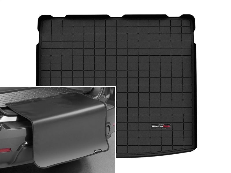 Picture of WeatherTech WT Cargo Liners-Black Floor Mats - 401412SK