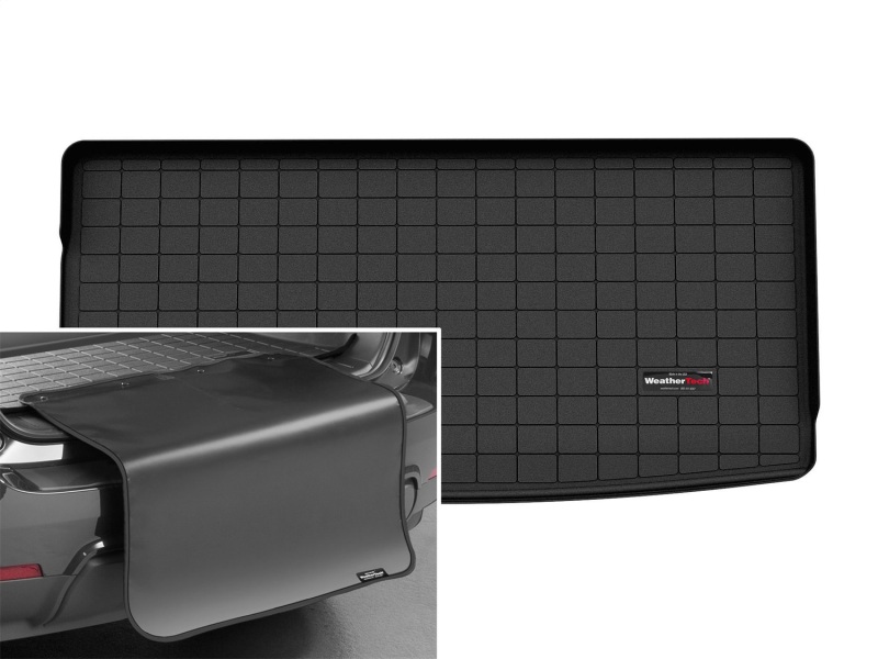 Picture of WeatherTech WT Cargo Liners-Black Floor Mats - 401487SK