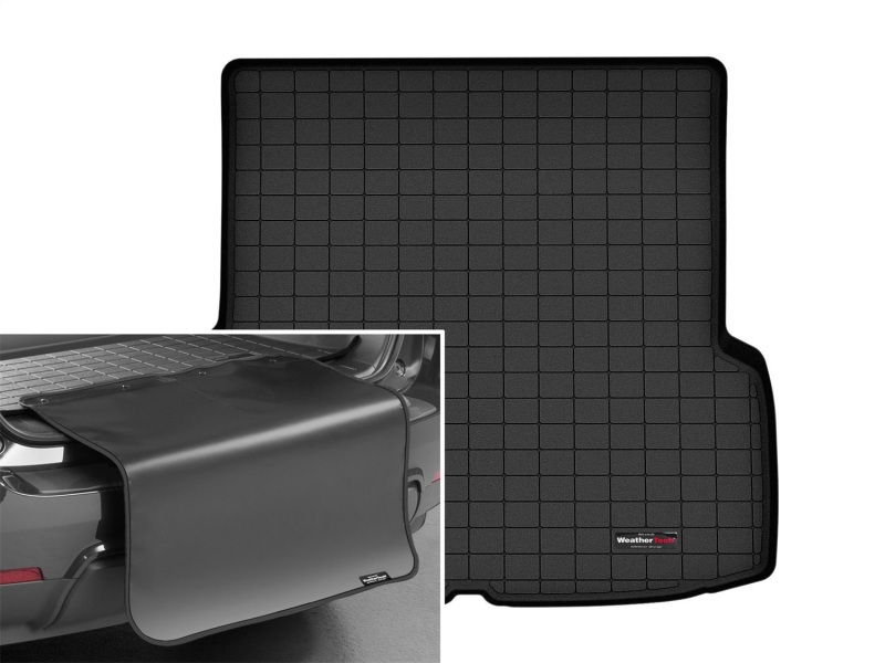 Picture of WeatherTech WT Cargo Liners-Black Floor Mats - 401432SK