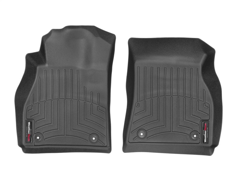 Picture of WeatherTech WT FloorLiner-Front-Blk Floor Mats - 449351