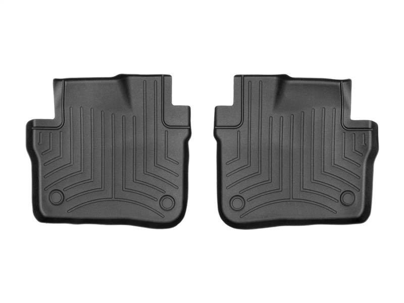 Picture of WeatherTech WT FloorLiner-Rear-Blk Floor Mats - 449542