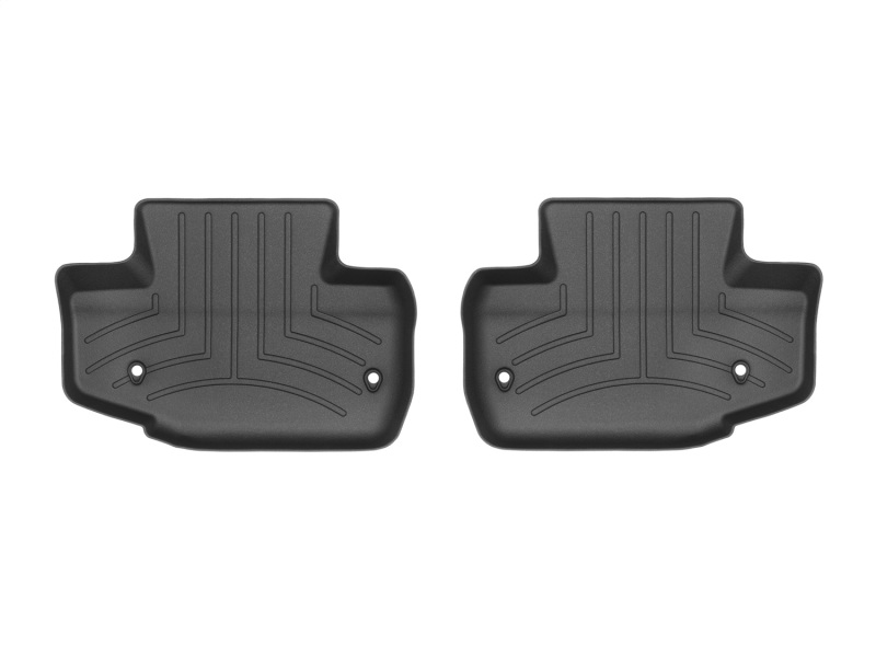 Picture of WeatherTech WT FloorLiner-Rear-Blk Floor Mats - 444044