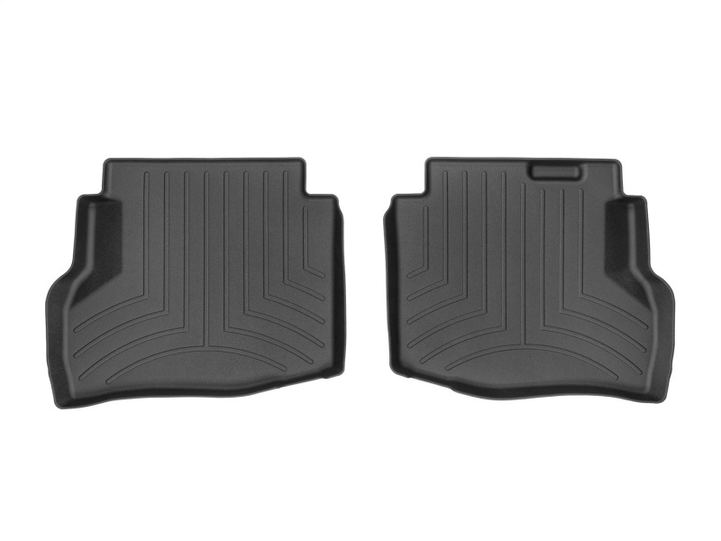 Picture of WeatherTech WT FloorLiner-Rear-Blk Floor Mats - 449724