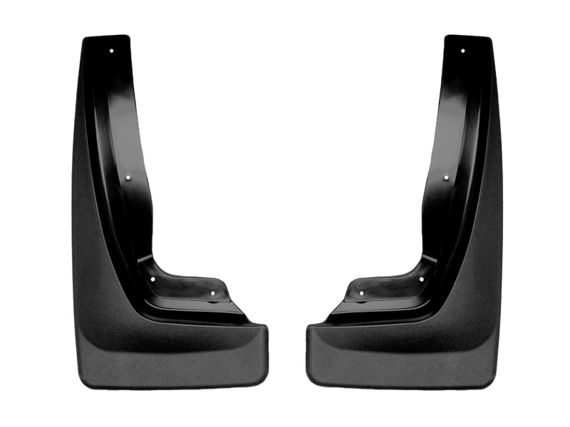 Picture of WeatherTech 2021+ Jeep Grand Cherokee L No Drill MudFlaps - Black