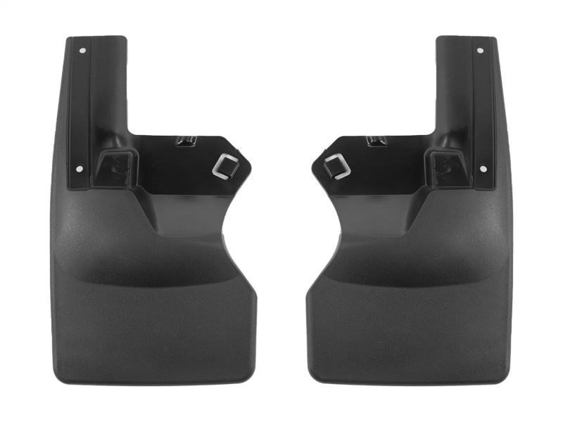 Picture of WeatherTech 2020+ Ford Gladiator No Drill MudFlaps - Black