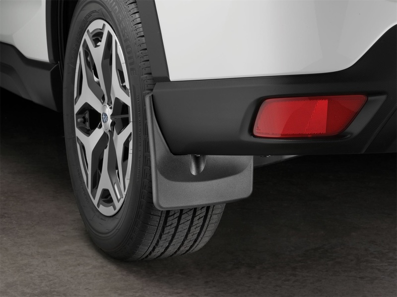 Picture of WeatherTech 19-23 Subaru Forester No Drill MudFlaps - Black