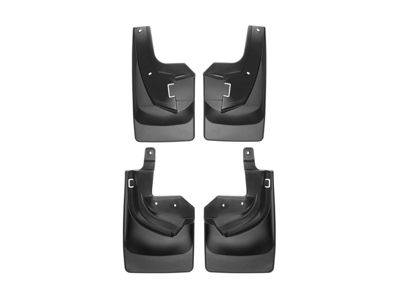 Picture of WeatherTech 2019+ Dodge Ram Truck 2500/3500 No Drill Mudflaps - Black