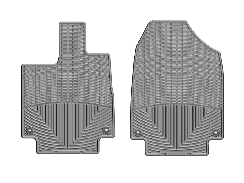 Picture of WeatherTech WT Rubber Mats-Front-Grey Floor Mats - W465GR