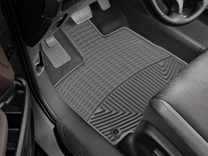 Picture of WeatherTech WT Rubber Mats-Front-Grey Floor Mats - W465GR