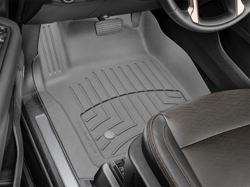Picture of WeatherTech WT 3D FloorMat-Front-Grey Floor Mats - 4616321IM