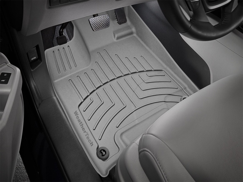 Picture of WeatherTech WT 3D FloorMat-Front-Grey Floor Mats - 468391IM