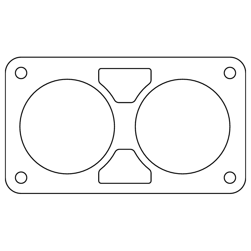 Picture of Cometic Chrysler Gen 3 6.1L 80mm Throttle Body Gasket .020in Fiber