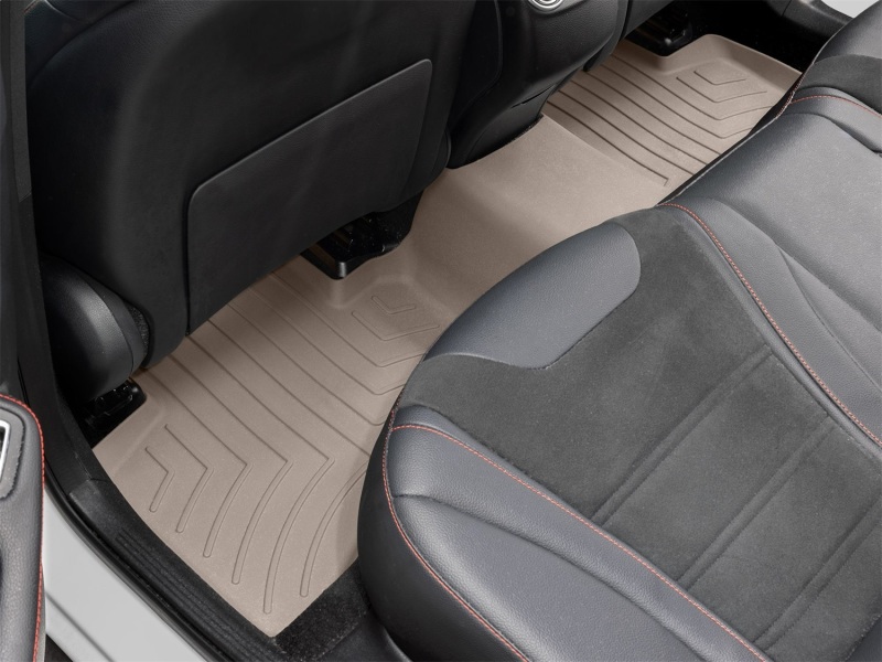 Picture of WeatherTech WT FloorLiner-Rear-Tan Floor Mats - 458982IM