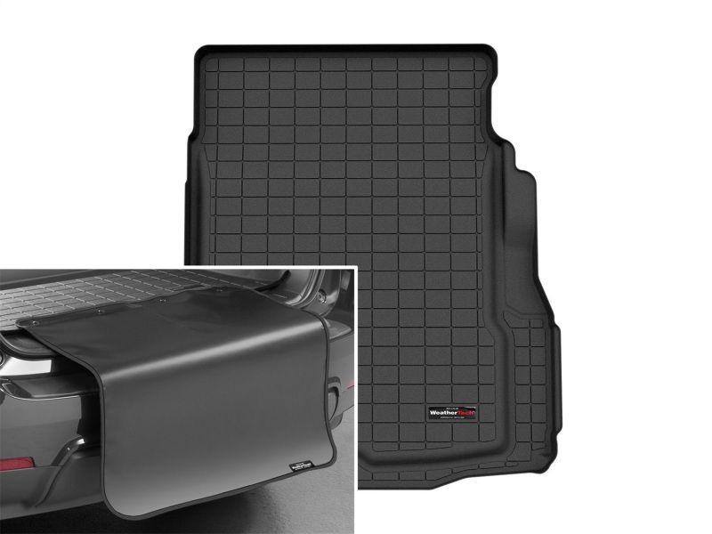 Picture of WeatherTech WT Cargo Liners-Black Floor Mats - 401463SK